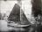 De beurthoogaars van Gilles Jacobus de Graef, beurtschipper van Kieldrecht (BE) op Rotterdam. De foto is genomen aan de Spaanse kade in Rotterdam, ca. 1900.